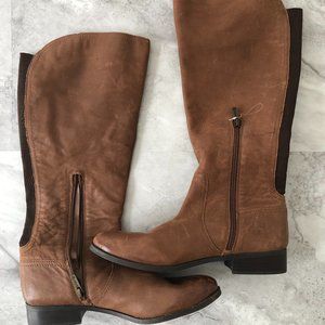 NWOT JESSICA SIMPSON TALL BROWN BOOT SZ 11